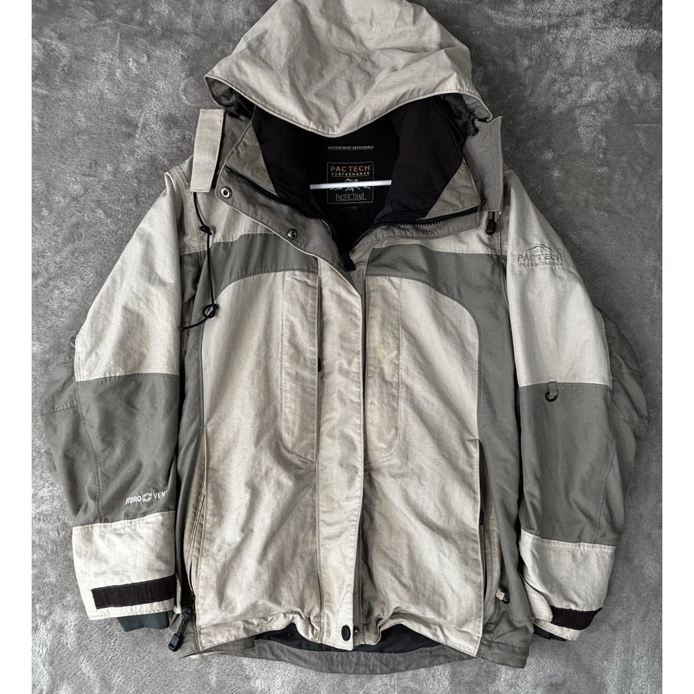 Pacific Trail‎ Jacket Womens S PacTech Hydro Vent Waterproof/Breathable Hooded